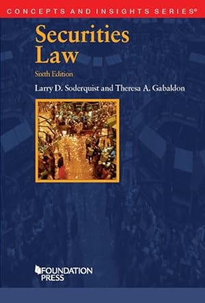 Seller image for Securities Law 6 Revised edition for sale by GreatBookPrices