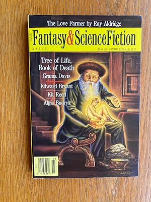 Imagen del vendedor de Fantasy and Science Fiction March 1992 a la venta por Scene of the Crime, ABAC, IOBA
