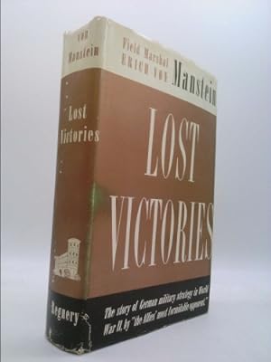 Bild des Verkufers fr Lost Victories zum Verkauf von ThriftBooksVintage