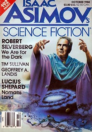 Bild des Verkufers fr Isaac Asimov's Science Fiction Magazine October 1988 zum Verkauf von Kayleighbug Books, IOBA