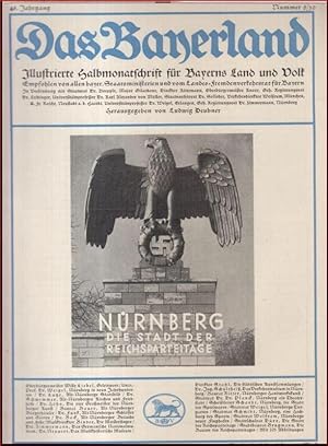 Das Bayerland. Nummer 8/10, Mai 1935, 46. Jahrgang. - Inhalt: Nürnberg, die Stadt der Reichsparte...