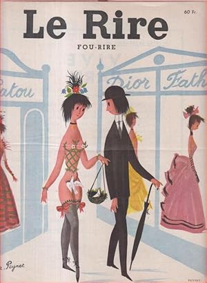 Le Rire. Octobre 1951, Nr.1 , nouvelle serie. - du contenu: Max Favalelli - Le rire du mois / Jul...