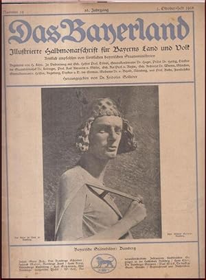 Das Bayerland. Nummer 19, 1. Oktoberheft 1925, 36. Jahrgang. - Inhalt: Bayerische Städetbilder - ...