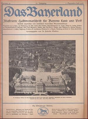 Das Bayerland. Nummer 18, 2. Septemberheft 1926, 37. Jahrgang. - Inhalt: Würzburg und Franken im ...