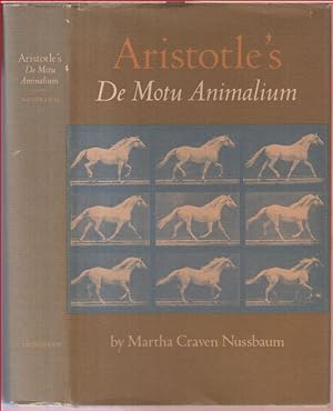 Bild des Verkufers fr Aristotle' s De Motu Animalium. - Text with translation, commentary, and interpretive essays. zum Verkauf von Antiquariat Carl Wegner