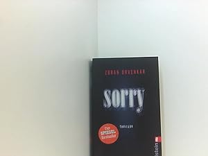 Seller image for Sorry: Thriller (0) Thriller for sale by Book Broker