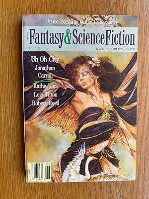Imagen del vendedor de Fantasy and Science Fiction June 1992 a la venta por Scene of the Crime, ABAC, IOBA