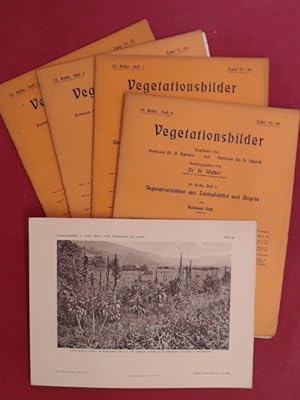 Vegetationsbilder. 25. Reihe (unvollständig in 4 Bänden, Hefte 5-8). Heft 5: K. H. Rechinger: Veg...