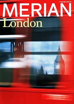 Image du vendeur pour London - Merian Heft 7/1998 - 51. Jahrgang mis en vente par Versandantiquariat Nussbaum