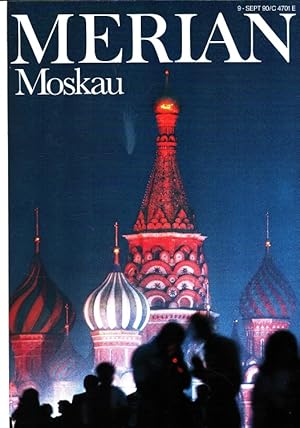Bild des Verkufers fr Moskau - Merian Heft 9/1990 - 43. Jahrgang zum Verkauf von Versandantiquariat Nussbaum