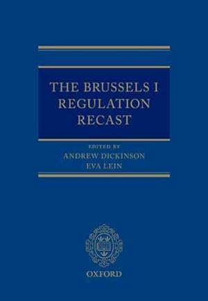 Seller image for Brussels I Regulation Recast for sale by GreatBookPrices