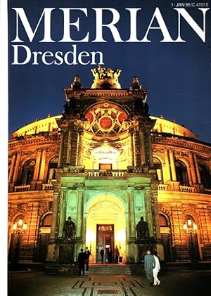 Imagen del vendedor de Dresden - Merian Heft 1/1995 - 48. Jahrgang a la venta por Versandantiquariat Nussbaum