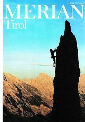 Bild des Verkufers fr Tirol - Merian Heft 4/1989 - 42. Jahrgang zum Verkauf von Versandantiquariat Nussbaum