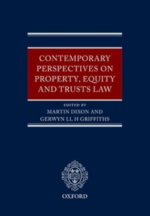 Immagine del venditore per Contemporary Perspectives On Property, Equity, And Trust Law venduto da GreatBookPrices