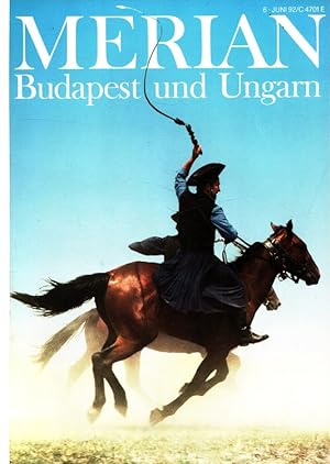 Bild des Verkufers fr Budapest und Ungarn - Merian Heft 6/1992 - 45. Jahrgang zum Verkauf von Versandantiquariat Nussbaum