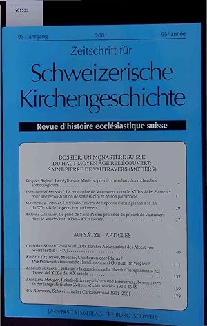 Seller image for Zeitschrift fr Schweizerische Kirchengeschichte. for sale by Antiquariat Bookfarm