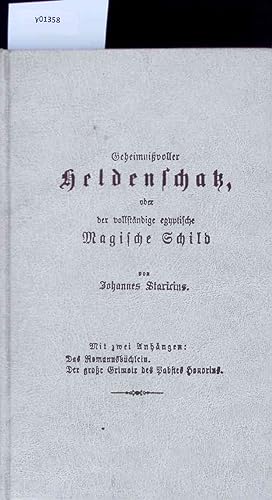 Seller image for Geheimnisvoller Heldenschatz oder der Vollstndige Egyptische Magische Schild. for sale by Antiquariat Bookfarm