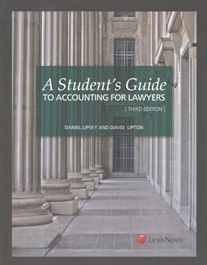 Bild des Verkufers fr Student's Guide to Accounting for Lawyers zum Verkauf von GreatBookPrices