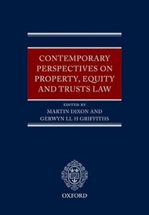 Immagine del venditore per Contemporary Perspectives On Property, Equity, And Trust Law venduto da GreatBookPricesUK