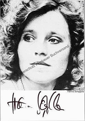 Original Autogramm Hanna Schygulla /// Autograph signiert signed signee