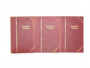 J.V. von Scheffels Werke. 6 Bände in 3 Büchern.