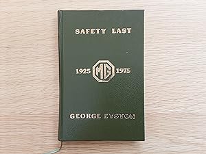 Safety Last 1925 MG 1975 (Signed Leather Edition Number 728 of 750)
