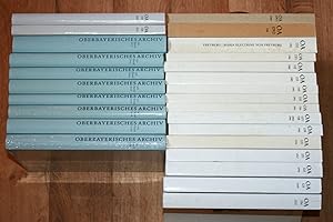 26 Bände: Oberbayerisches Archiv. Band 109-145 (1984 - 2021).