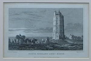 North Foreland Light House - Original 1828 engraving