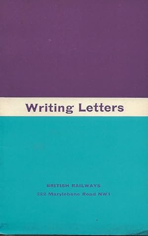 British Railways ephemera. Writing Letters