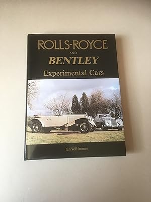 Imagen del vendedor de Rolls-Royce and Bentley. Experimental Cars. a la venta por T S Hill Books