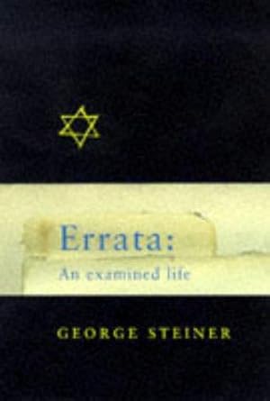 Seller image for Master Mind: Errata: An Examined Life: A Life in Ideas (Master Minds S.) for sale by WeBuyBooks