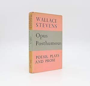Seller image for OPUS POSTHUMOUS for sale by LUCIUS BOOKS (ABA, ILAB, PBFA)