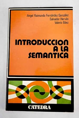 Seller image for Introduccin a la semntica for sale by Alcan Libros
