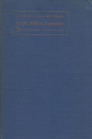 Pacific Billfish Expedition: Preliminary Report for 1954