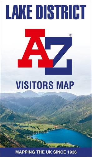 Bild des Verkufers fr Lake District A-Z Visitors Map by A"Z Maps [Map ] zum Verkauf von booksXpress