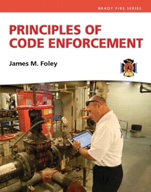 Imagen del vendedor de Principles of Code Enforcement (Brady Fire) by Foley, James M. [Paperback ] a la venta por booksXpress