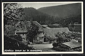 Ansichtskarte St. Andreasberg, Forsthaus Schluft