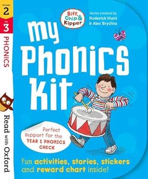 Seller image for Read with Oxford: Stages 2-3: Biff, Chip and Kipper: My Phonics Kit by Roderick Hunt, Alex Brychta (illustrator), Nick Schon (illustrator), Annemarie Young, Laura Sharp [Paperback ] for sale by booksXpress