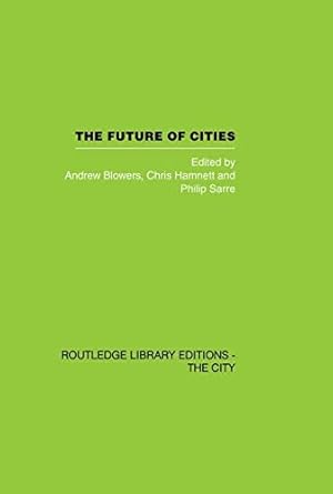 Immagine del venditore per The Future of Cities [Paperback ] venduto da booksXpress