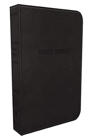 Bild des Verkufers fr KJV, Deluxe Gift Bible, Leathersoft, Black, Red Letter Edition, Comfort Print by Thomas Nelson [Imitation Leather ] zum Verkauf von booksXpress