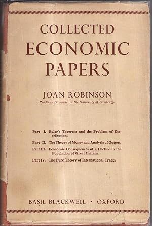 Bild des Verkufers fr Collected Economic Papers zum Verkauf von High Street Books