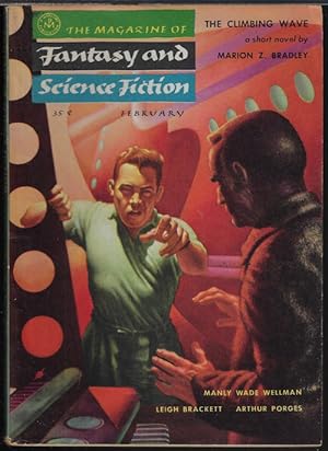 Imagen del vendedor de The Magazine of FANTASY AND SCIENCE FICTION (F&SF): February, Feb. 1955 a la venta por Books from the Crypt