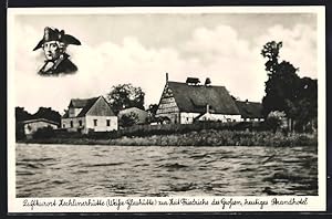 Bild des Verkufers fr Ansichtskarte Zechlinerhtte, Heutiges Strandhotel zur Zeit Friedrich des Grossen zum Verkauf von Bartko-Reher