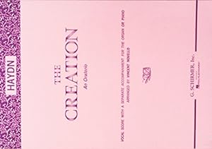 Bild des Verkufers fr Creation an Oratorio Haydn by Franz Josef Haydn [Paperback ] zum Verkauf von booksXpress
