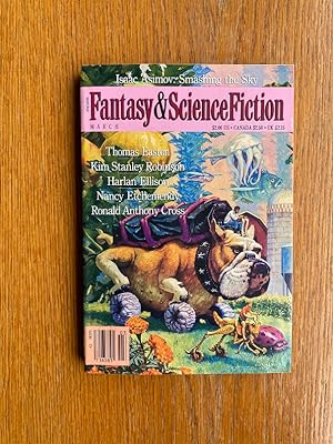 Imagen del vendedor de Fantasy and Science Fiction March 1990 a la venta por Scene of the Crime, ABAC, IOBA