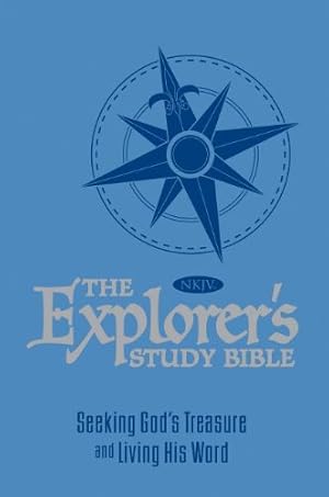 Imagen del vendedor de The NKJV, Explorer's Study Bible, Leathersoft, Blue: Seeking God's Treasure and Living His Word by Thomas Nelson [Imitation Leather ] a la venta por booksXpress