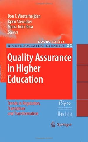 Seller image for Quality Assurance in Higher Education: Trends in Regulation, Translation and Transformation (Higher Education Dynamics) [Hardcover ] for sale by booksXpress