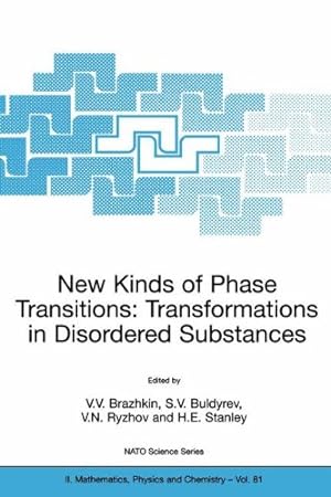 Imagen del vendedor de New Kinds of Phase Transitions: Transformation in Disordered Substances (Nato Science Series II:) [Paperback ] a la venta por booksXpress