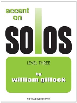 Bild des Verkufers fr Accent on Solos Book 3 (Accent on Solos - Later Elementary) [Paperback ] zum Verkauf von booksXpress