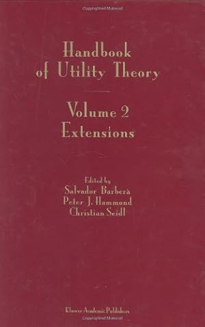 Seller image for Handbook of Utility Theory: Volume 2 Extensions [Hardcover ] for sale by booksXpress